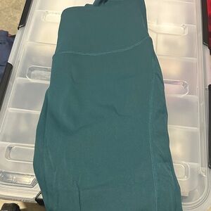 Alphalete pulse surge teal leggings